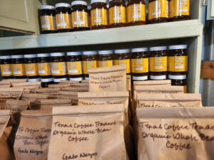 Boggy Creek Farmers Market Sells Locally Produced Honey and Coffee